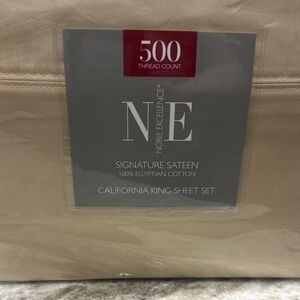 Noble Excellence Sateen Sheet set California King